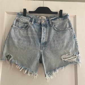 AGOLDE Parker denim shorts light wash Swapmeet 29